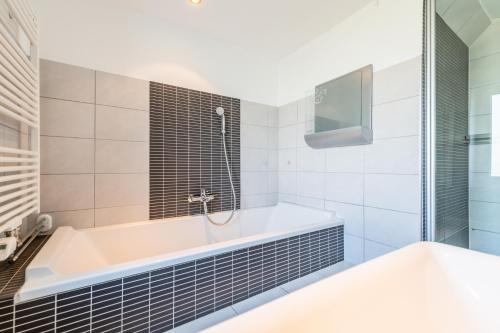 Koupelna v ubytování Ferienwohnung Fischach