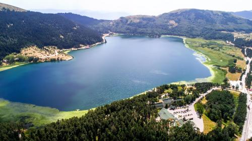 Landskap semula jadi dekat dengan hotel