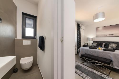 Koupelna v ubytování Casa Nera - Luxury & Style