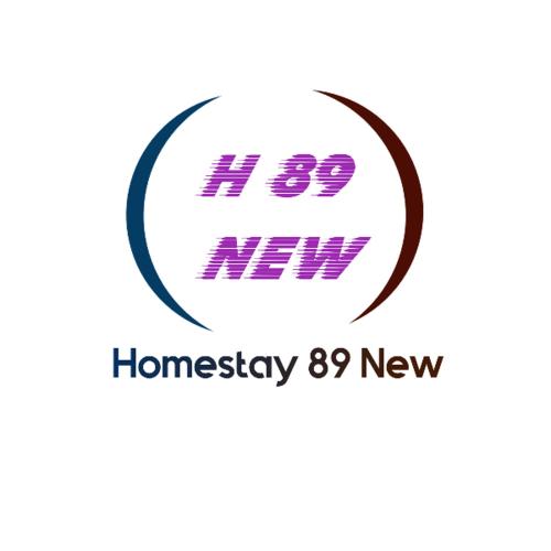a logo for a new homeopathy new at Homestay 89 New in Jepara