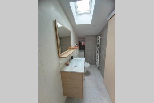 Koupelna v ubytování Appartement neuf tout confort
