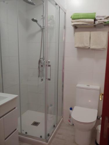 Koupelna v ubytování Pension Casa Felisa