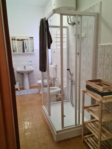 Ванна кімната в Appartamenti Giulia - Palazzo Milano