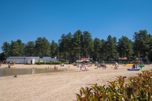 Paisaje cerca de este camping