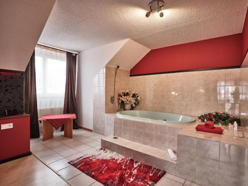 Koupelna v ubytování TIPTOP Hotel am Hochrhein