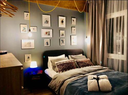 Ένα ή περισσότερα κρεβάτια σε δωμάτιο στο DUNjA Du - JollyKop No.20