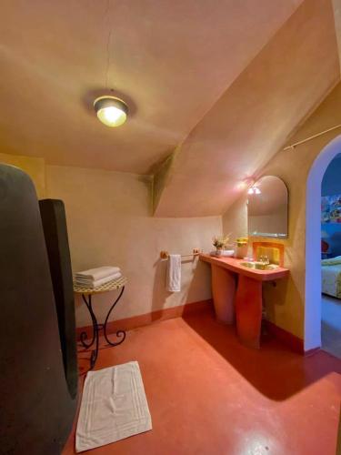 Posezení v ubytování Relais Esmeralda