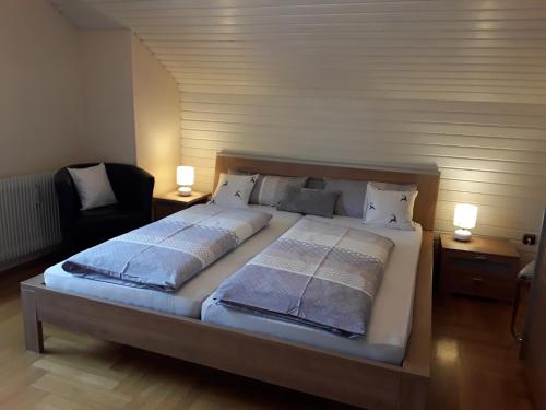 Voodi või voodid majutusasutuse Ferienwohnung Bieniussa toas