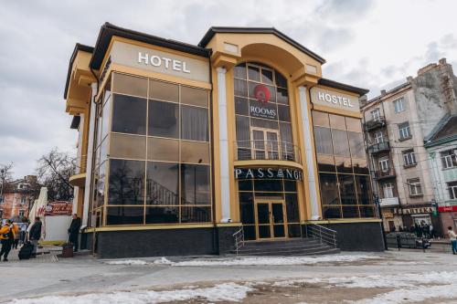 Budova, kde se hotel nachází