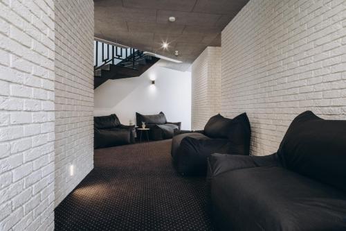 Posezení v ubytování Готель хостел Rooms