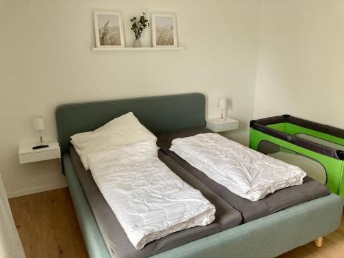 Ліжко або ліжка в номері Ferienwohnung Hohe Lith