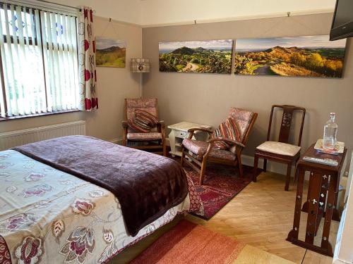 Katil atau katil-katil dalam bilik di Orchard Side Bed and Breakfast