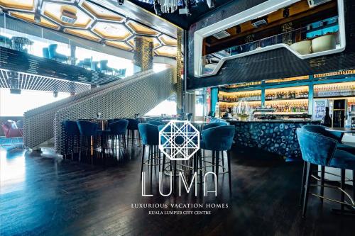 Posezení v ubytování The Platinum Kuala Lumpur by LUMA