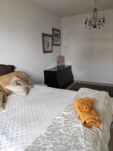 Cama o camas de una habitación en Apartamento Salou lux por precio económico.