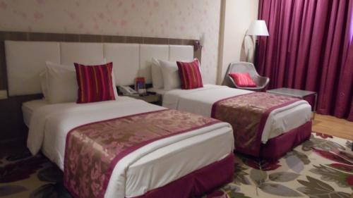Una cama o camas en una habitación de Welcomhotel by ITC Hotels, GST Road, Chennai