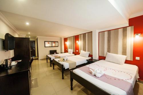 Naktsmītnes Angkor International Hotel telpu plāns
