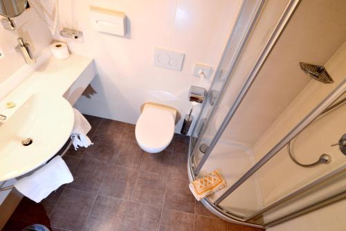 Hotel Brunnerhofにあるバスルーム