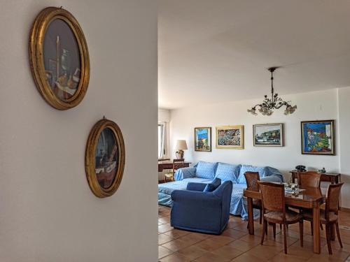 Χώρος καθιστικού στο VelaLatina Residence B&B Soverato - Camera Scirocco