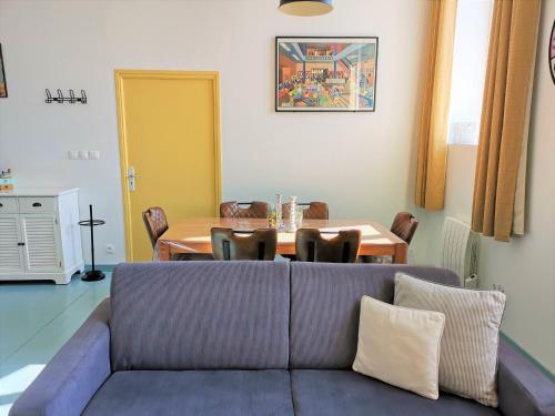 Χώρος καθιστικού στο La Récréation - Chambres et Appartements