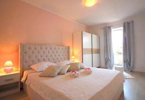 Posteľ alebo postele v izbe v ubytovaní Holiday house Anamaria