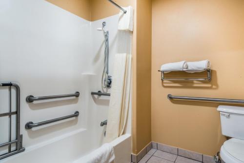 Americas Best Value Inn - Ukiah tesisinde bir banyo