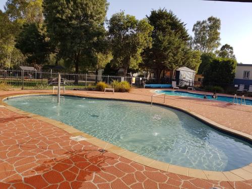 The swimming pool at or close to Rivergum Holiday Park