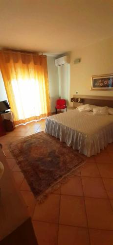 Postel nebo postele na pokoji v ubytování la Via del Mare