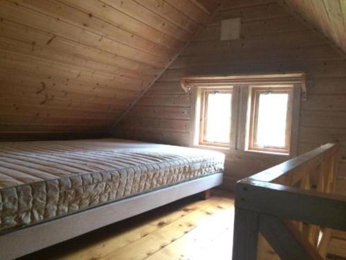 เตียงในห้องที่ Hardanger Feriesenter Sjusete
