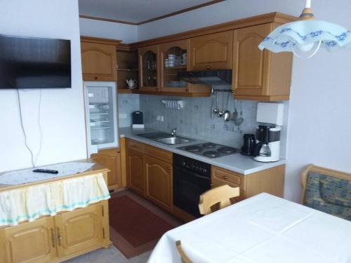 Η κουζίνα ή μικρή κουζίνα στο Lackenhof