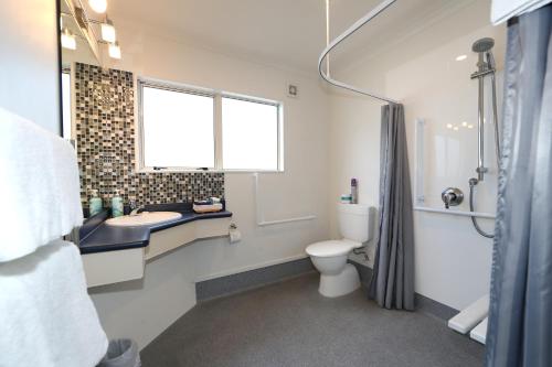 Kúpeľňa v ubytovaní Havelock North Motor Lodge