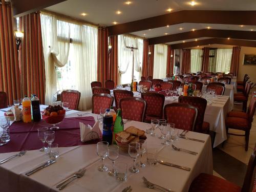 Nápoje v ubytování Hotel Spa Cazino Monteoru