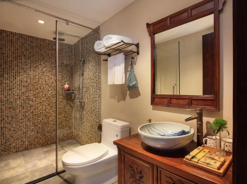Ένα μπάνιο στο Li-river Island Resort Xingping Yangshuo