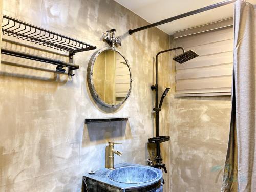 Kúpeľňa v ubytovaní 和興大飯店 -小島遊