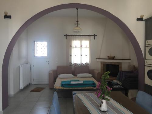 Cycladic house in rural surrounding 2 휴식 공간