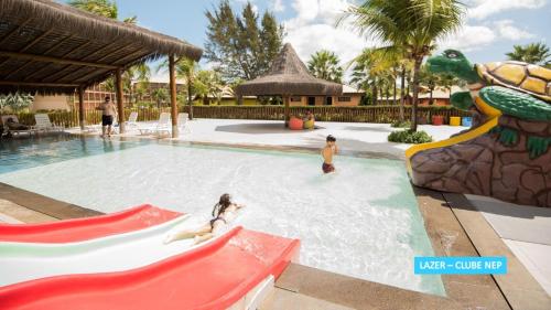 Swimmingpoolen hos eller tæt på Vila Galé Resort Cumbuco - All inclusive
