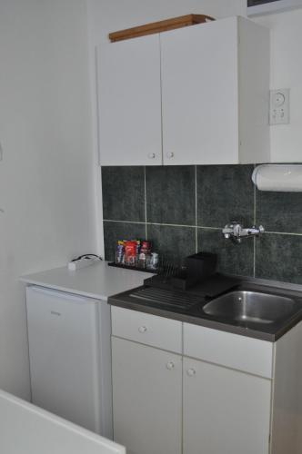 Küche/Küchenzeile in der Unterkunft La Pausa suite Prijepolje
