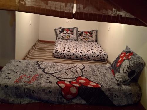 Katil atau katil-katil dalam bilik di Spazio Farfalla