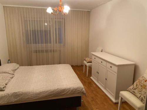 Cama o camas de una habitación en Apartment Ilica Britanac