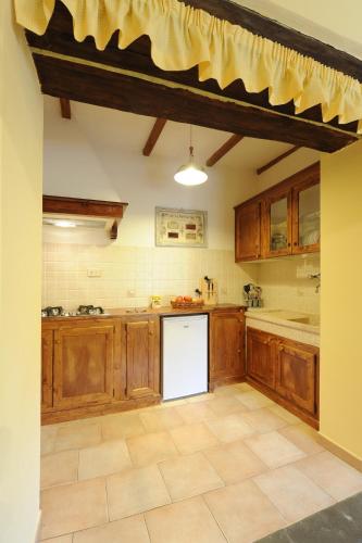 Η κουζίνα ή μικρή κουζίνα στο Casa Vacanze Podere Ugolini