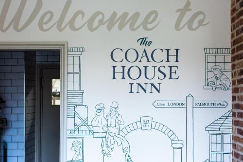 Witamy w gospodzie na ścianie w obiekcie Coach House Inn w mieście Dorchester