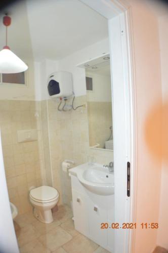 Kylpyhuone majoituspaikassa Villa Rosetta