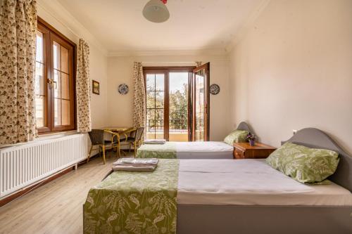 Postel nebo postele na pokoji v ubytování İznik Seyir Otel