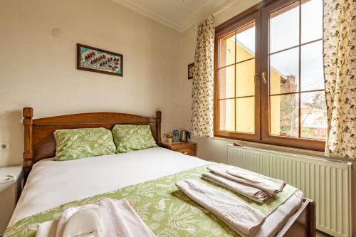 Postel nebo postele na pokoji v ubytování İznik Seyir Otel