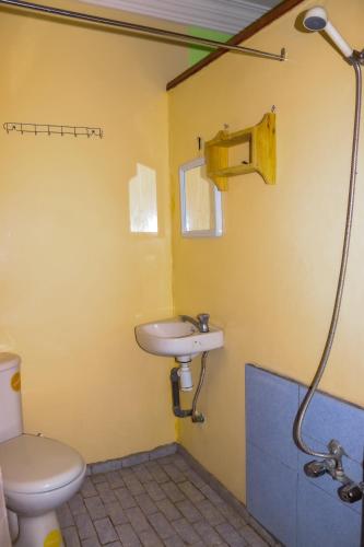 Koupelna v ubytování Auberge Tigmmi N'Tamazirte
