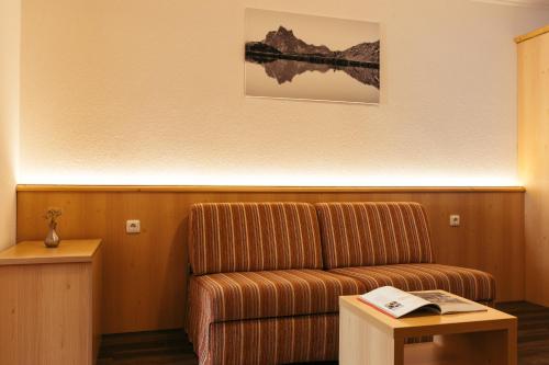 Un lugar para sentarse en Hotel Nassereinerhof