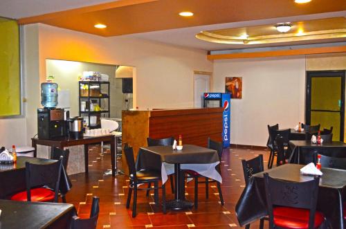 Restaurace v ubytování Hotel Plaza Palmero