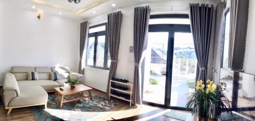 Χώρος καθιστικού στο Homestay M-Latino Dalat