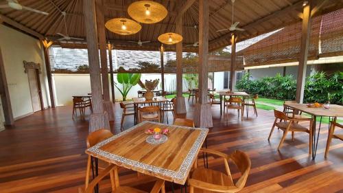 Restaurace v ubytování United Colors of Bali