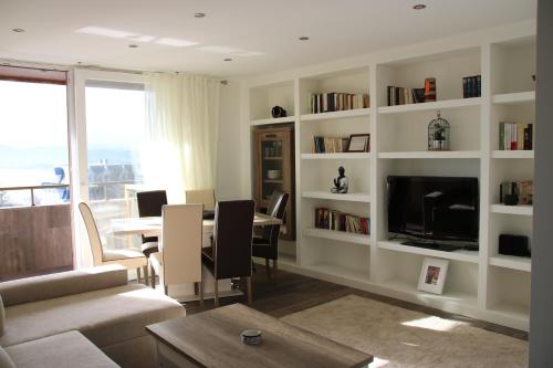 Zona de estar de Precioso apartamento con magníficas vistas - Apartamento Aifos