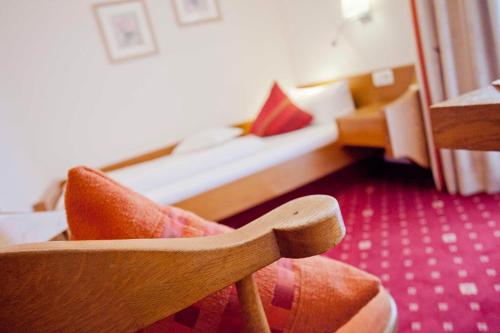Letto o letti in una camera di Gästehaus Birkenhof